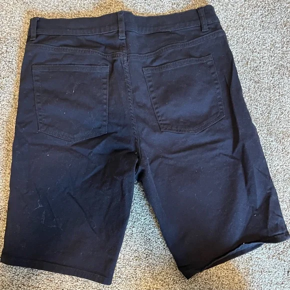 H&M Black Shorts Sz 32 - Picture 3 of 3